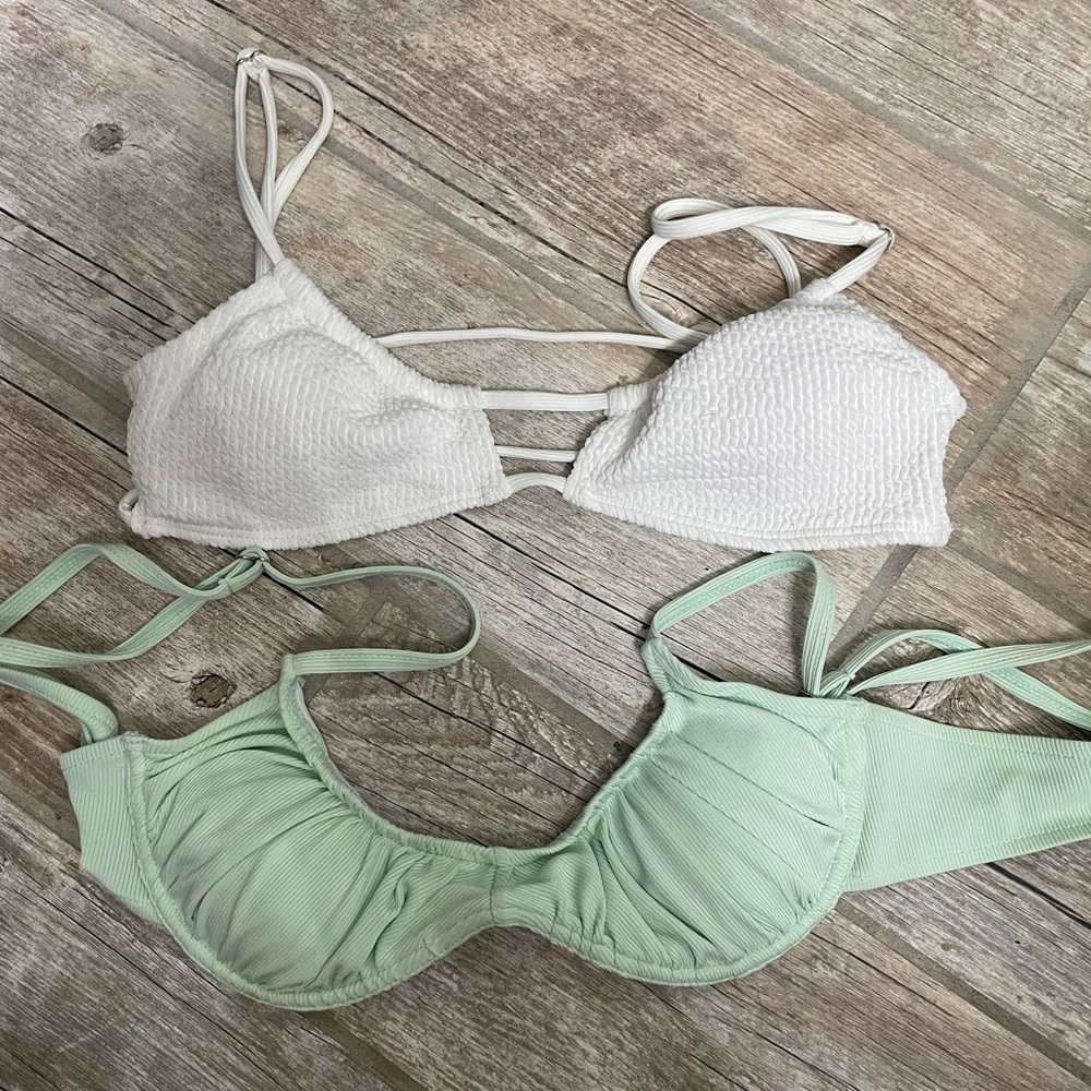 Juniors bikini tops only